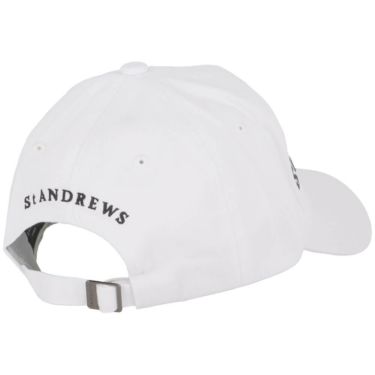 セントアンドリュース St ANDREWS　ユニセックス ロゴデザイン キャップ 042-5987251 030 ホワイト　2025年モデル 詳細2