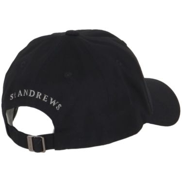 セントアンドリュース St ANDREWS　ユニセックス テディベア刺繍 キャップ 042-5987331 010 ブラック　2025年モデル 詳細2