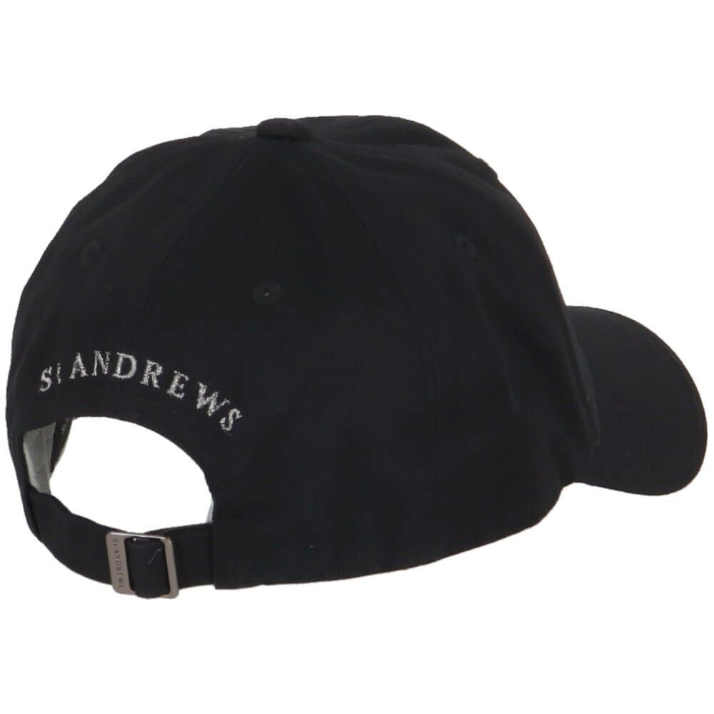 セントアンドリュース St ANDREWS　ユニセックス テディベア刺繍 キャップ 042-5987331 010 ブラック　2025年モデル 詳細2
