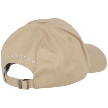 セントアンドリュース St ANDREWS　ユニセックス テディベア刺繍 キャップ 042-5987331 040 ベージュ　2025年モデル 詳細2