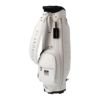 セントアンドリュース St ANDREWS　スリムカート型 ピラミッドエンボス キャディバッグ 042-5980301 030 ホワイト　2025年モデル 詳細1