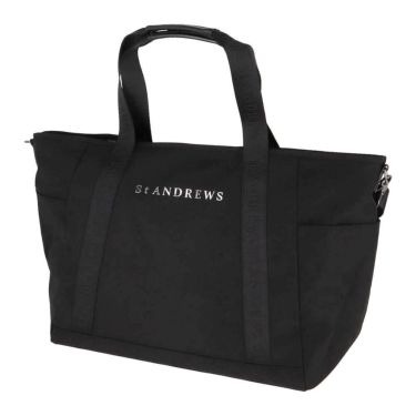 セントアンドリュース St ANDREWS　ロゴテープ トートバッグ 042-5981351 010 ブラック　2025年モデル 詳細1