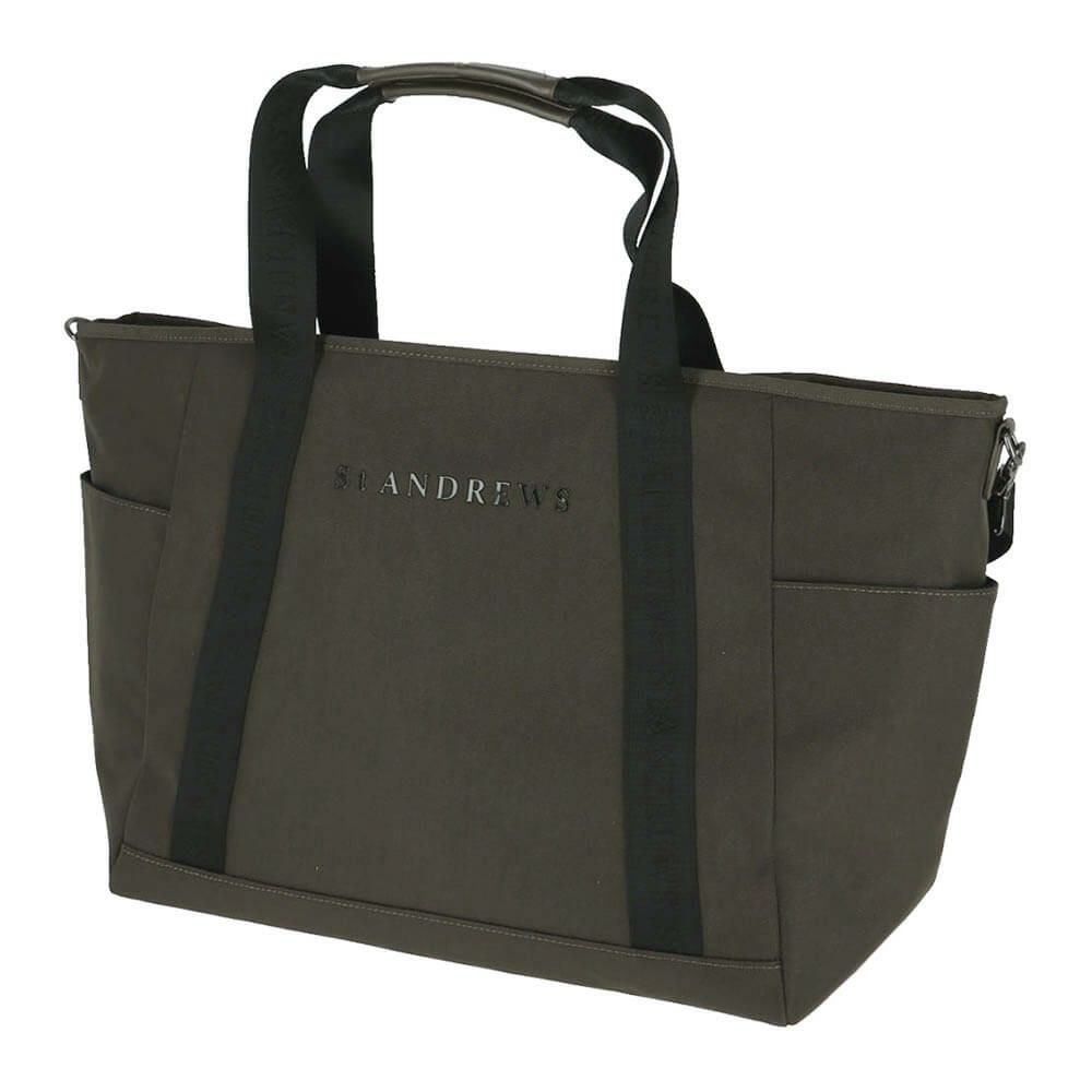 セントアンドリュース St ANDREWS　ロゴテープ トートバッグ 042-5981351 180 カーキ　2025年モデル 詳細1