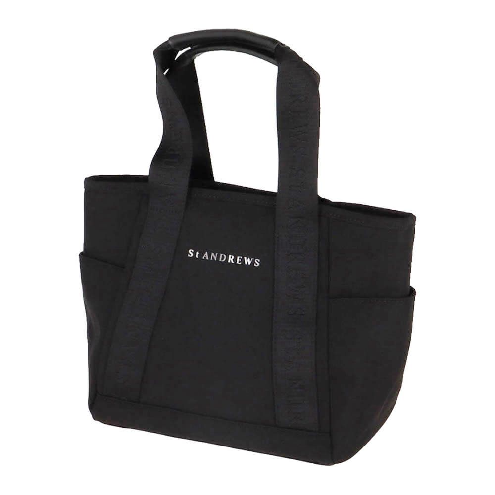 セントアンドリュース St ANDREWS　ロゴテープ カートバッグ 042-5981352 010 ブラック　2025年モデル 詳細1