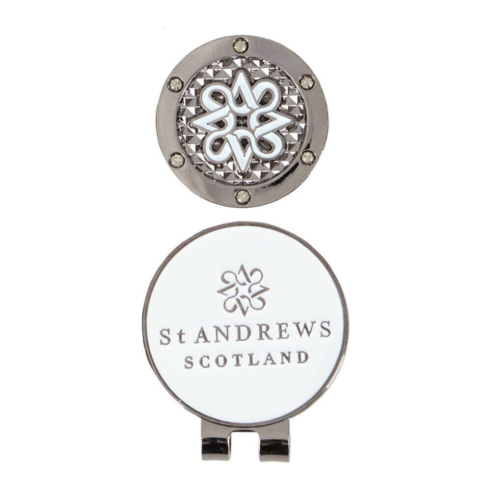 セントアンドリュース St ANDREWS　ラインストーンスタッズ マーカー 042-5984251 010 ブラック　2025年モデル ブラック