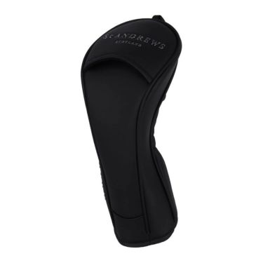 セントアンドリュース St ANDREWS　マットPU ヘッドカバー フェアウェイウッド用 042-5984302 010 ブラック　2025年モデル 詳細1