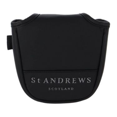 セントアンドリュース St ANDREWS　マットPU マレット型 パターカバー 042-5984305 010 ブラック　2025年モデル 詳細1