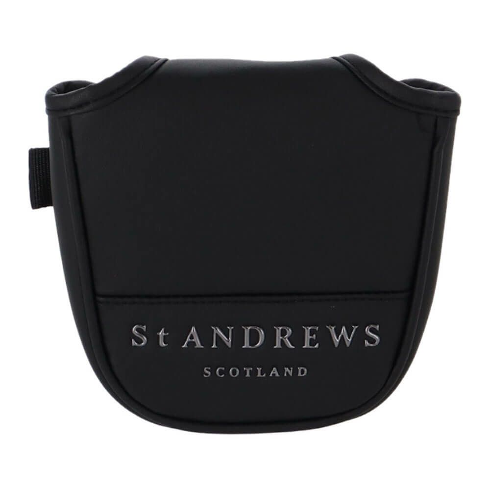 セントアンドリュース St ANDREWS　マットPU マレット型 パターカバー 042-5984305 010 ブラック　2025年モデル 詳細1
