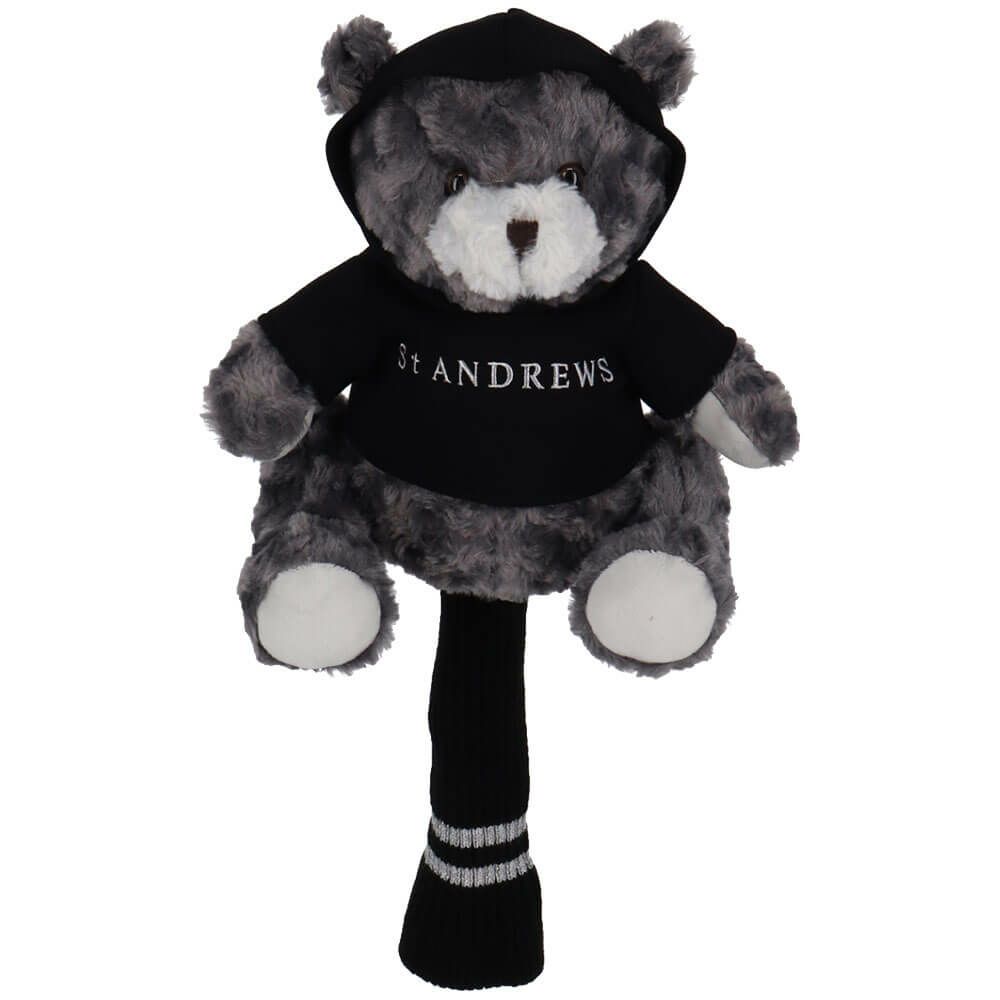 セントアンドリュース St ANDREWS　テディベア ドライバー用 ヘッドカバー 042-5984321 020 グレー　2025年モデル 詳細3