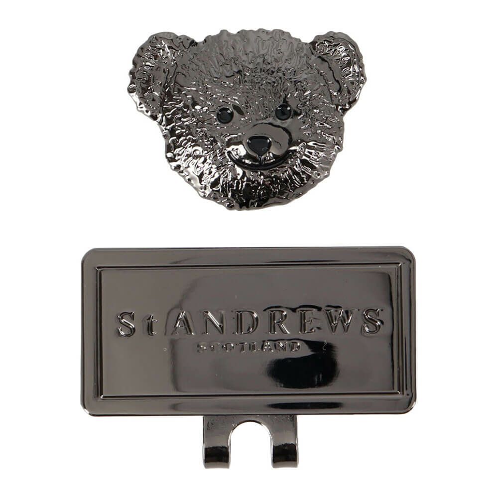 セントアンドリュース St ANDREWS　テディベアフェイス マーカー 042-5984326 010 ブラック　2025年モデル ブラック