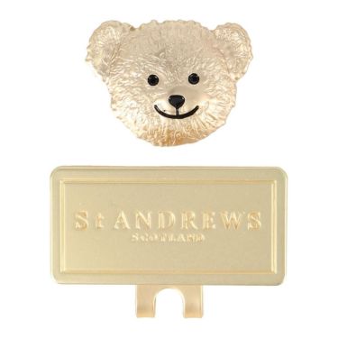 セントアンドリュース St ANDREWS　テディベアフェイス マーカー 042-5984326 170 ゴールド　2025年モデル ゴールド