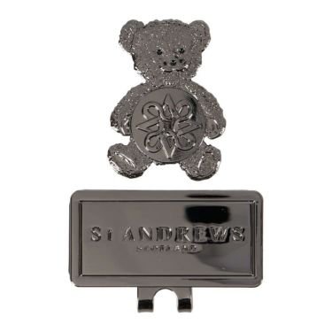 セントアンドリュース St ANDREWS　テディベア クリップマーカー 042-5984327 010 ブラック　2025年モデル ブラック