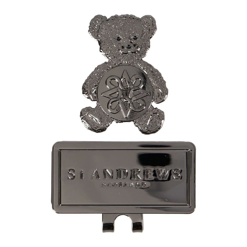 セントアンドリュース St ANDREWS　テディベア クリップマーカー 042-5984327 010 ブラック　2025年モデル ブラック
