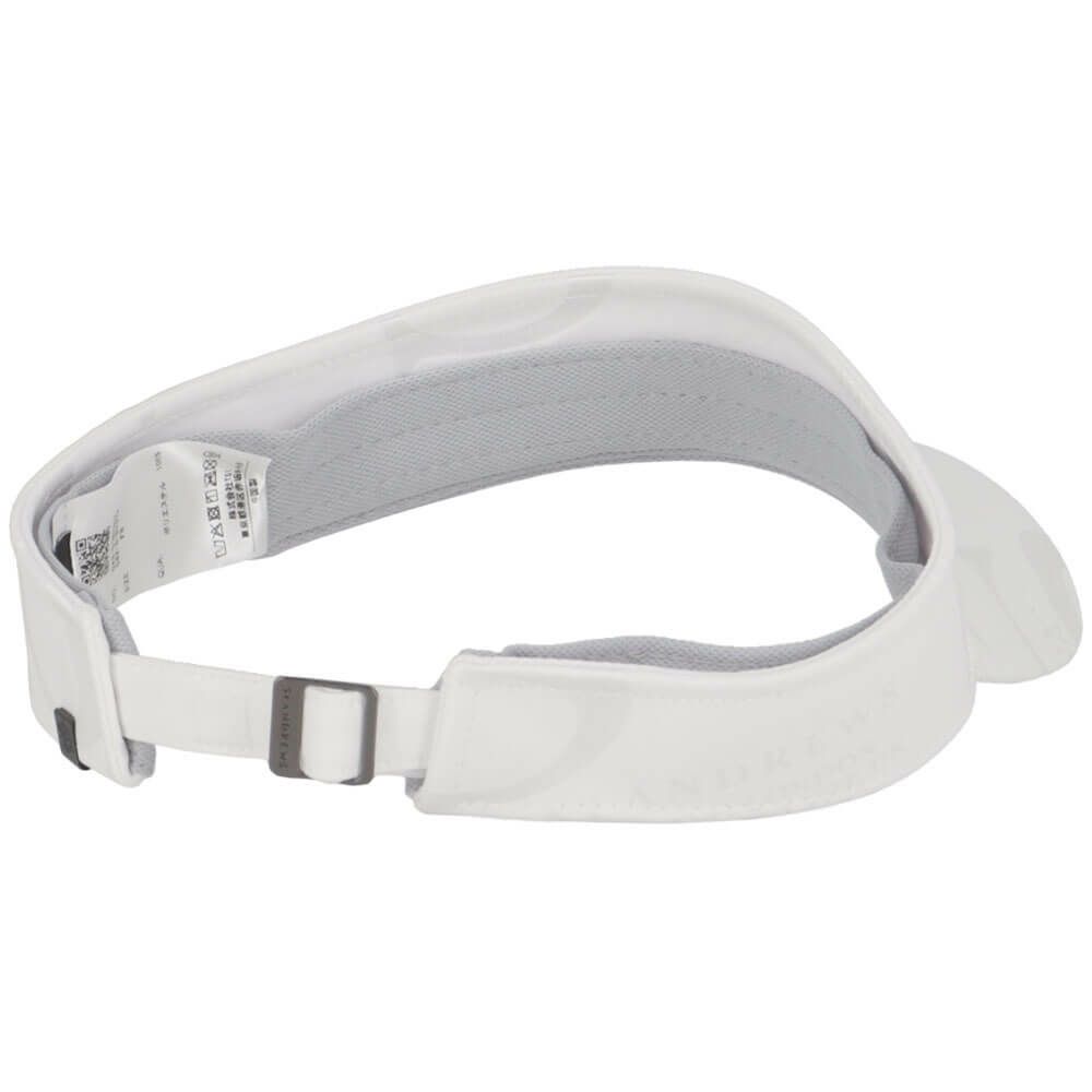 セントアンドリュース St ANDREWS　ユニセックス コンセプト柄 ジャガード バイザー 042-5187302 030 ホワイト　2025年モデル 詳細2