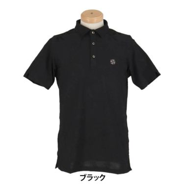 セントアンドリュース St ANDREWS　メンズ コンセプト柄 ロゴジャガード 半袖 ポロシャツ 042-5160351　2025年モデル 詳細2