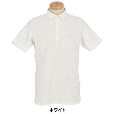 セントアンドリュース St ANDREWS　メンズ コンセプト柄 ロゴジャガード 半袖 ポロシャツ 042-5160351　2025年モデル 詳細5