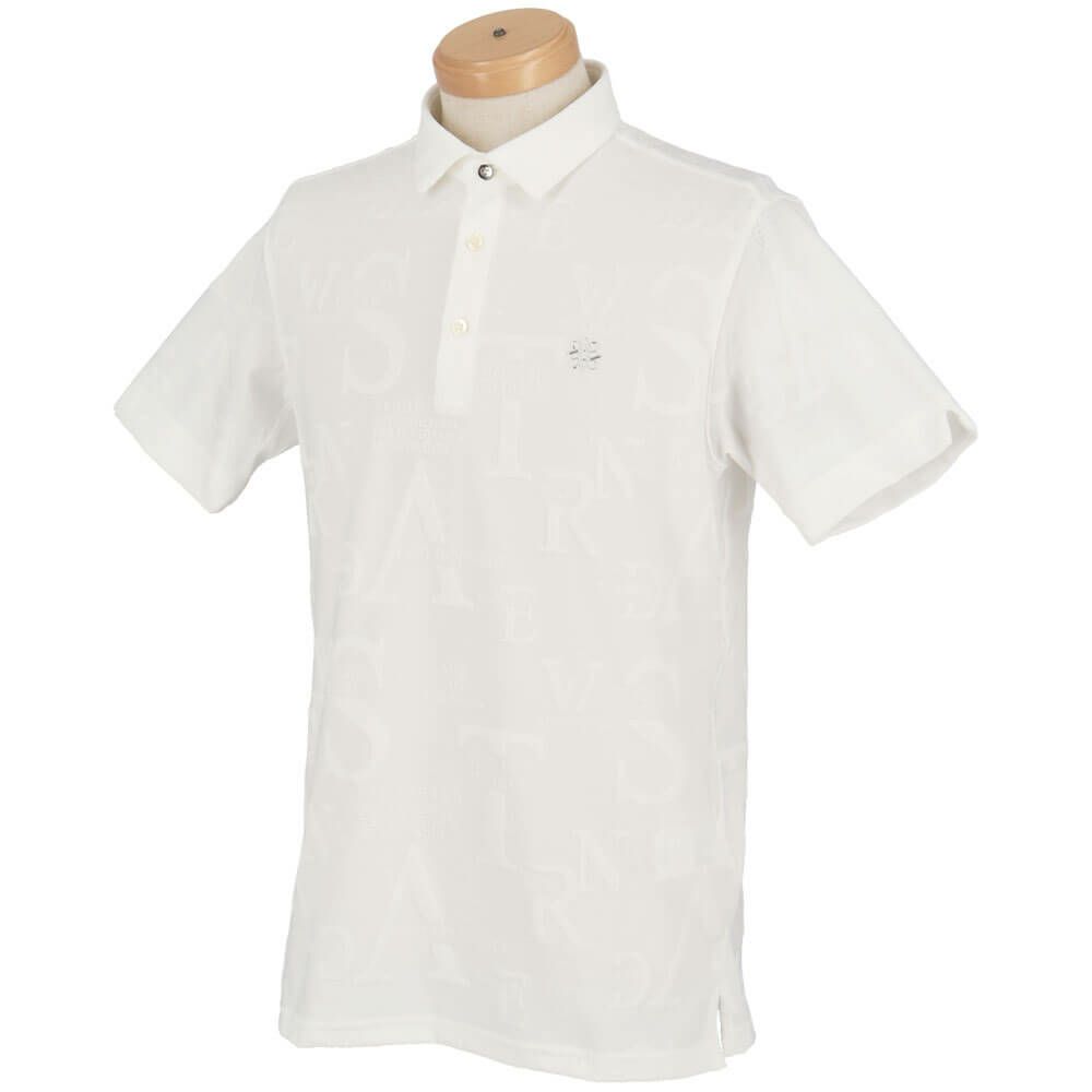 セントアンドリュース St ANDREWS　メンズ コンセプト柄 ロゴジャガード 半袖 ポロシャツ 042-5160351　2025年モデル 詳細7