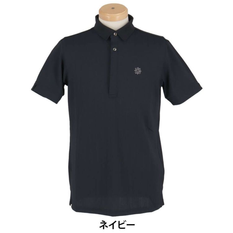 新品St ANDREWS セントアンドリュース　パンツ　半袖ポロシャツ セット セントアンドリュース St ANDREWS メンズ ハイゲージ ストライプ