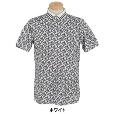 セントアンドリュース St ANDREWS　メンズ モノグラム柄 半袖 ポロシャツ 042-5160555　2025年モデル 詳細2