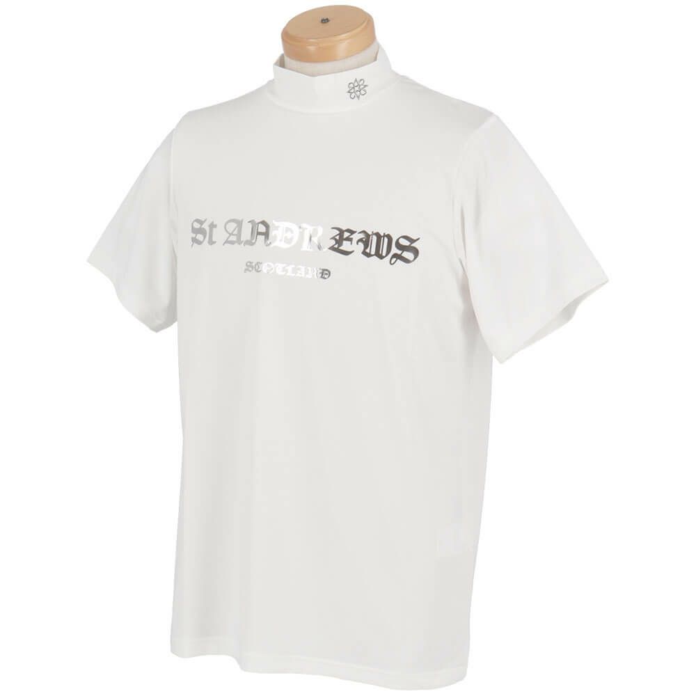 セントアンドリュース St ANDREWS　メンズ ベア天竺 半袖 ハイネックシャツ 042-5167351　2025年モデル 詳細7