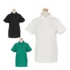 セントアンドリュース St ANDREWS　レディース コンセプト柄 ロゴジャガード 半袖 ポロシャツ 043-5160352　2025年モデル