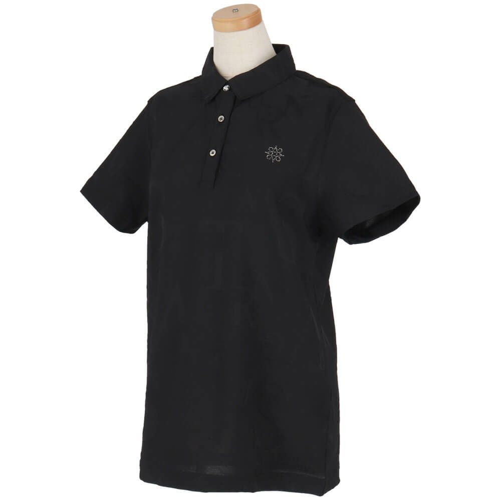 セントアンドリュース St ANDREWS　レディース コンセプト柄 ロゴジャガード 半袖 ポロシャツ 043-5160352　2025年モデル 詳細4