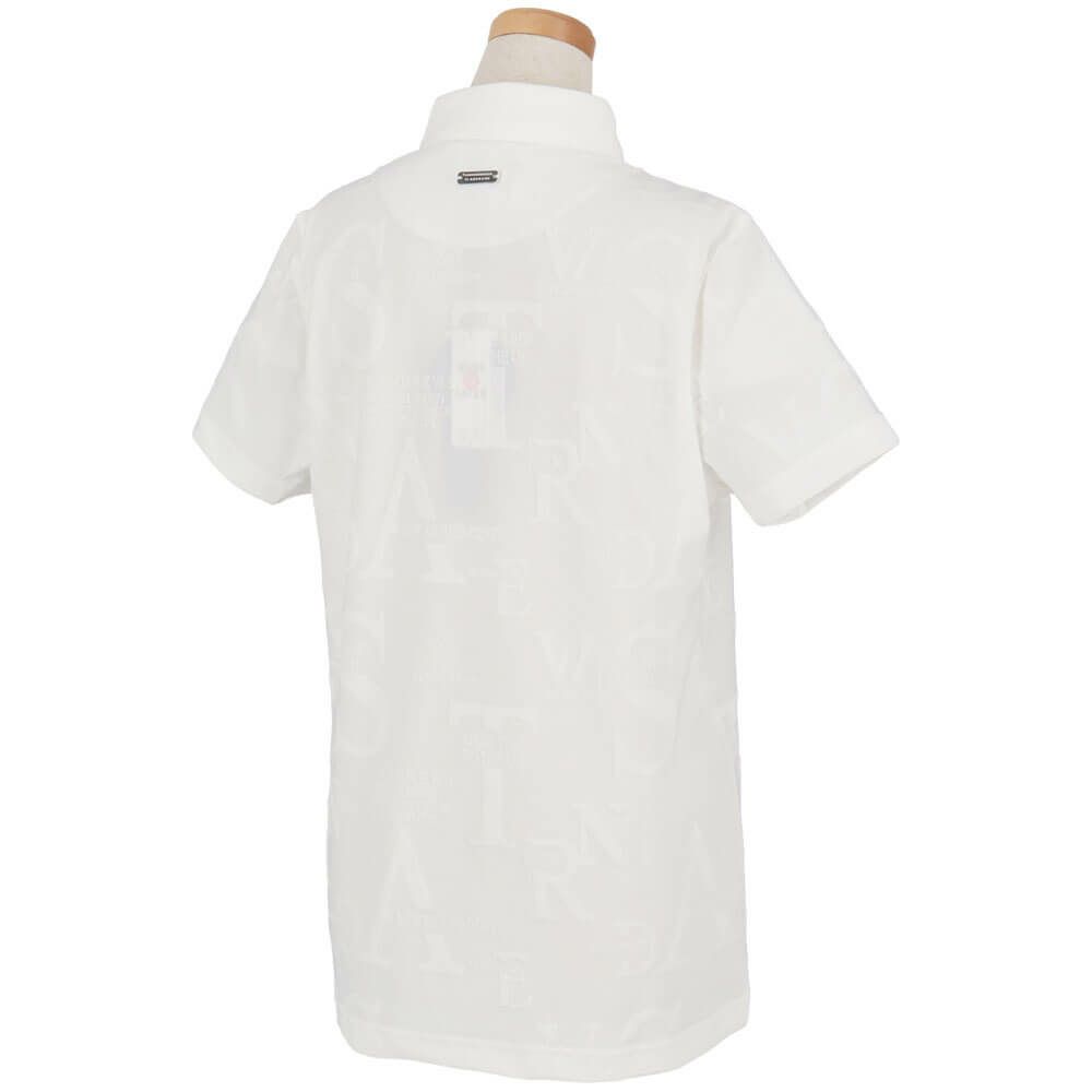 セントアンドリュース St ANDREWS　レディース コンセプト柄 ロゴジャガード 半袖 ポロシャツ 043-5160352　2025年モデル 詳細6