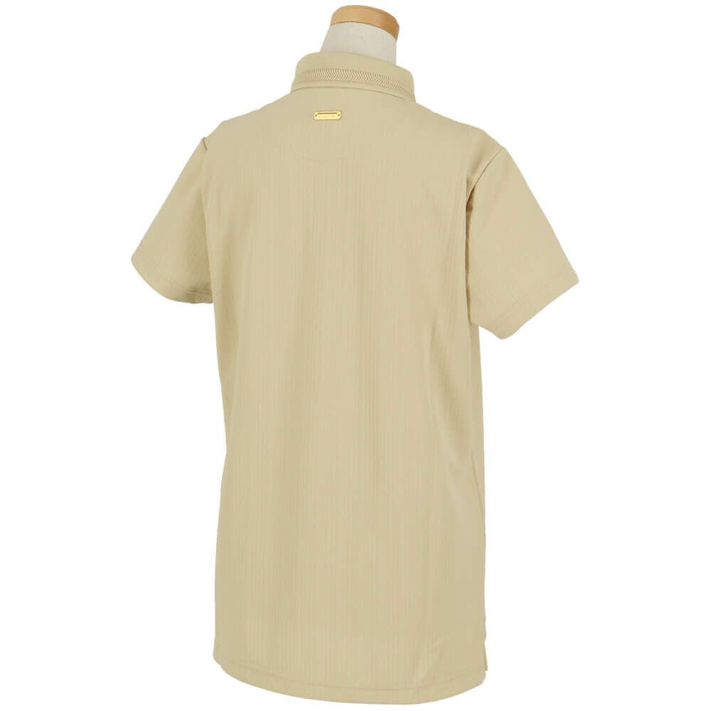 セントアンドリュース St ANDREWS　レディース ハイゲージ ストライプ 半袖 ポロシャツ 043-5160554　2025年モデル 詳細6