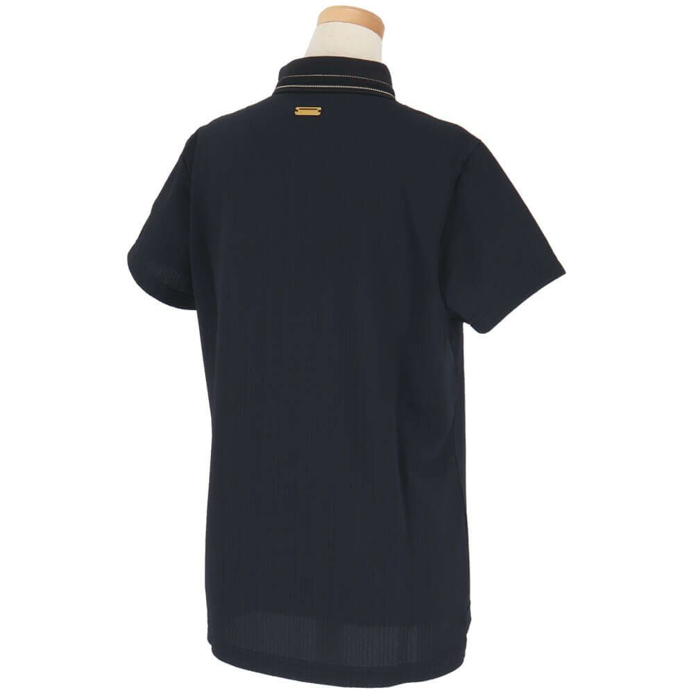 セントアンドリュース St ANDREWS　レディース ハイゲージ ストライプ 半袖 ポロシャツ 043-5160554　2025年モデル 詳細9