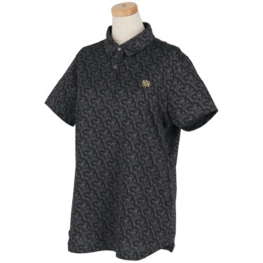 セントアンドリュース St ANDREWS　レディース モノグラム柄 半袖 ポロシャツ 043-5160556　2025年モデル 詳細4