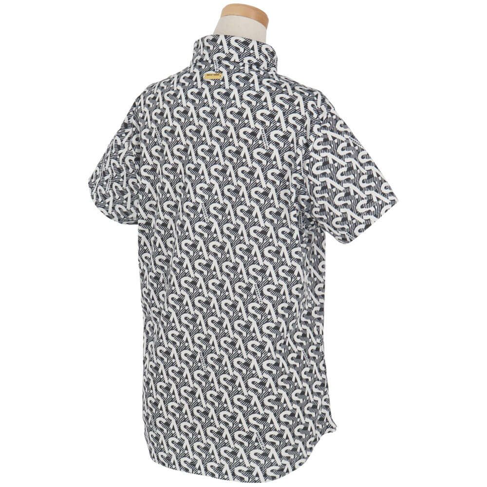 セントアンドリュース St ANDREWS　レディース モノグラム柄 半袖 ポロシャツ 043-5160556　2025年モデル 詳細6