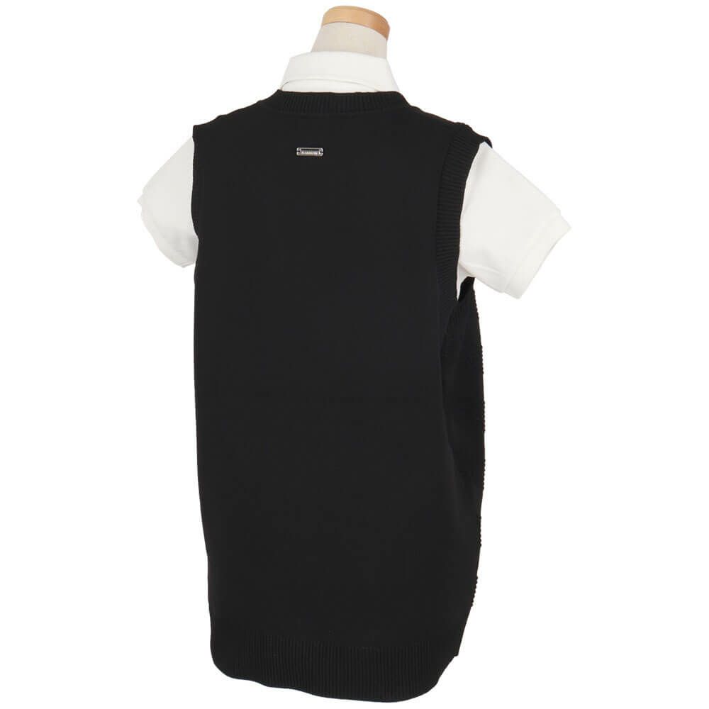 セントアンドリュース St ANDREWS　レディース Vネック ニットベスト 043-5173252　2025年モデル 詳細3