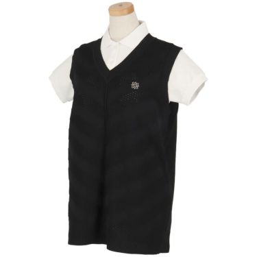 セントアンドリュース St ANDREWS　レディース Vネック ニットベスト 043-5173252　2025年モデル 詳細4