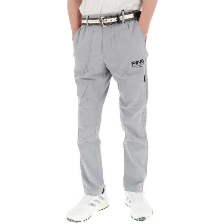 ピン PING メンズ ロゴデザイン 全方向ストレッチ ドビー テーパード