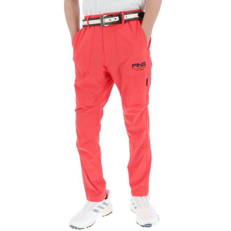 ピン PING メンズ ロゴデザイン 全方向ストレッチ ドビー テーパード