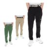 ピン PING　メンズ ロゴプリント 全方向 ストレッチ テーパード ロングパンツ 621-5131207　2025年モデル