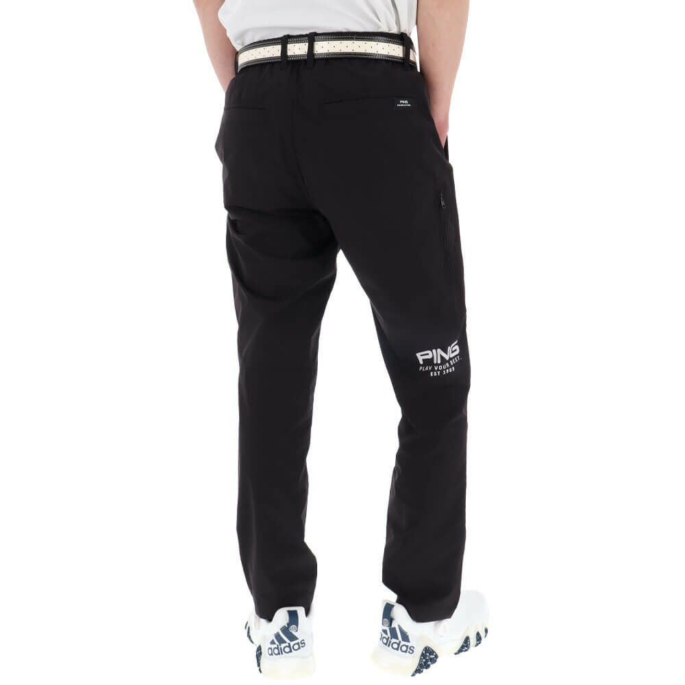 ピン PING　メンズ ロゴプリント 全方向 ストレッチ テーパード ロングパンツ 621-5131207　2025年モデル 詳細3