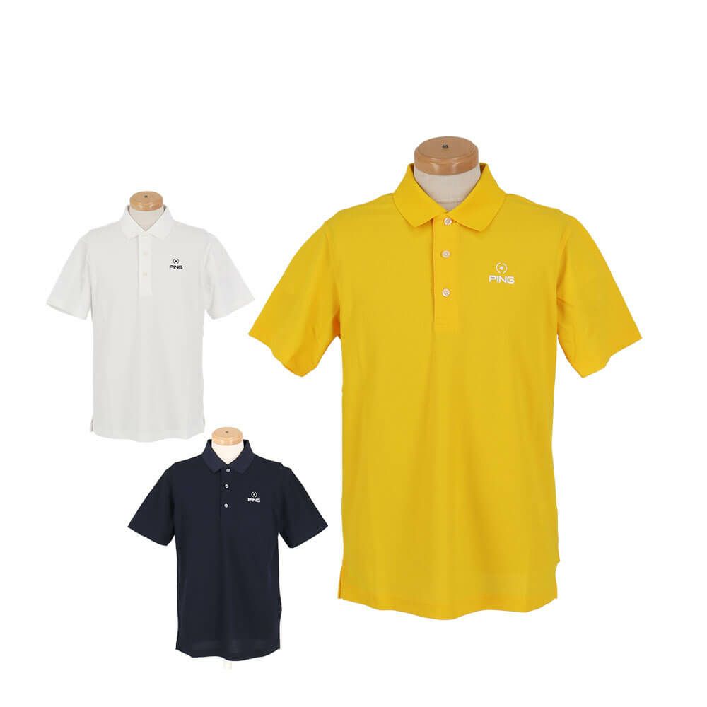 ピン PING　メンズ オニカノコ 半袖 ポロシャツ 621-5160105　2025年モデル 詳細1