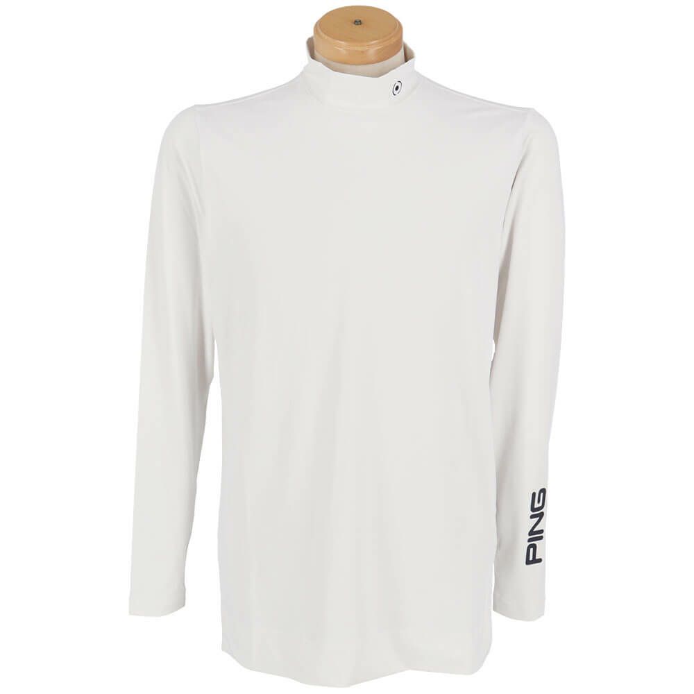 ピン PING　メンズ 半袖 ポロシャツ & 天竺長袖 ハイネックインナーシャツ レイヤード ツインセット 621-5160205　2025年モデル 詳細11