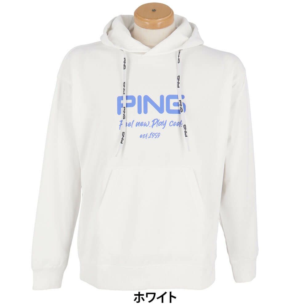ピン PING　メンズ 全方向 ストレッチ 裏毛スウェット 長袖 フーディ プルオーバー 621-5162103　2025年モデル 詳細2