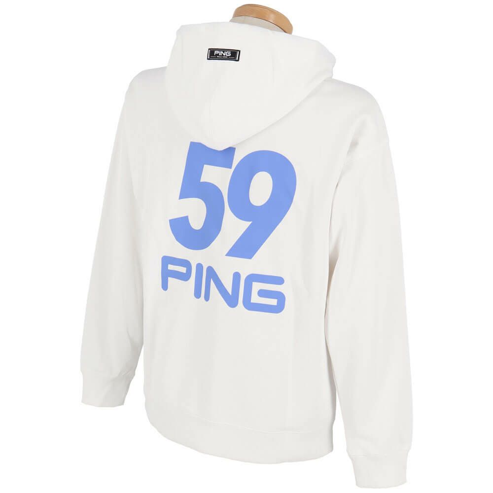ピン PING　メンズ 全方向 ストレッチ 裏毛スウェット 長袖 フーディ プルオーバー 621-5162103　2025年モデル 詳細3