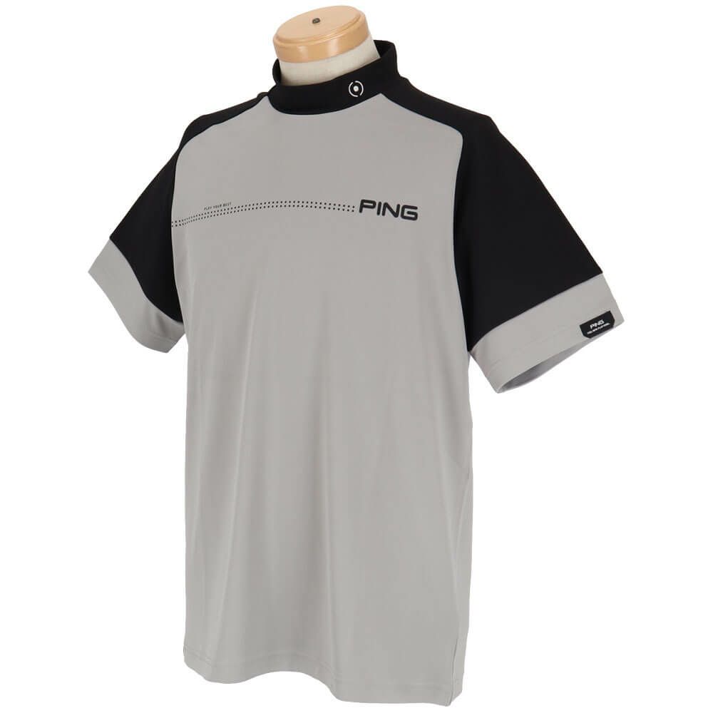 ピン PING　メンズ クイックドライ UV 半袖 ハイネックシャツ 621-5167303　2025年モデル 詳細7