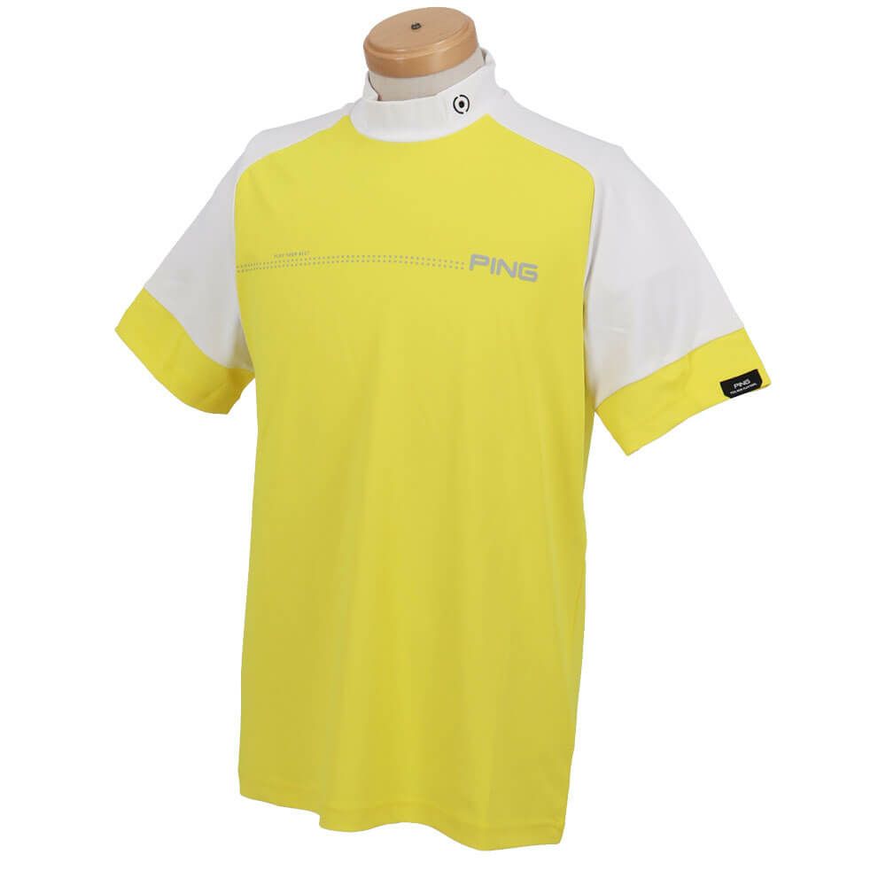 ピン PING　メンズ クイックドライ UV 半袖 ハイネックシャツ 621-5167303　2025年モデル 詳細13