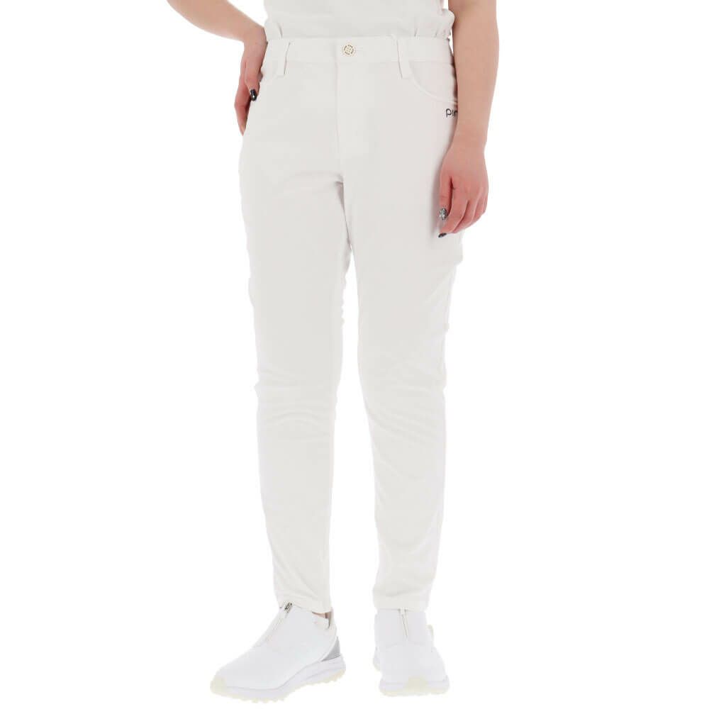 ピン PING　レディース ロゴ刺繍 全方向ストレッチ ライトテーパード 5ポケット ロングパンツ 622-5131200　2025年モデル 詳細7