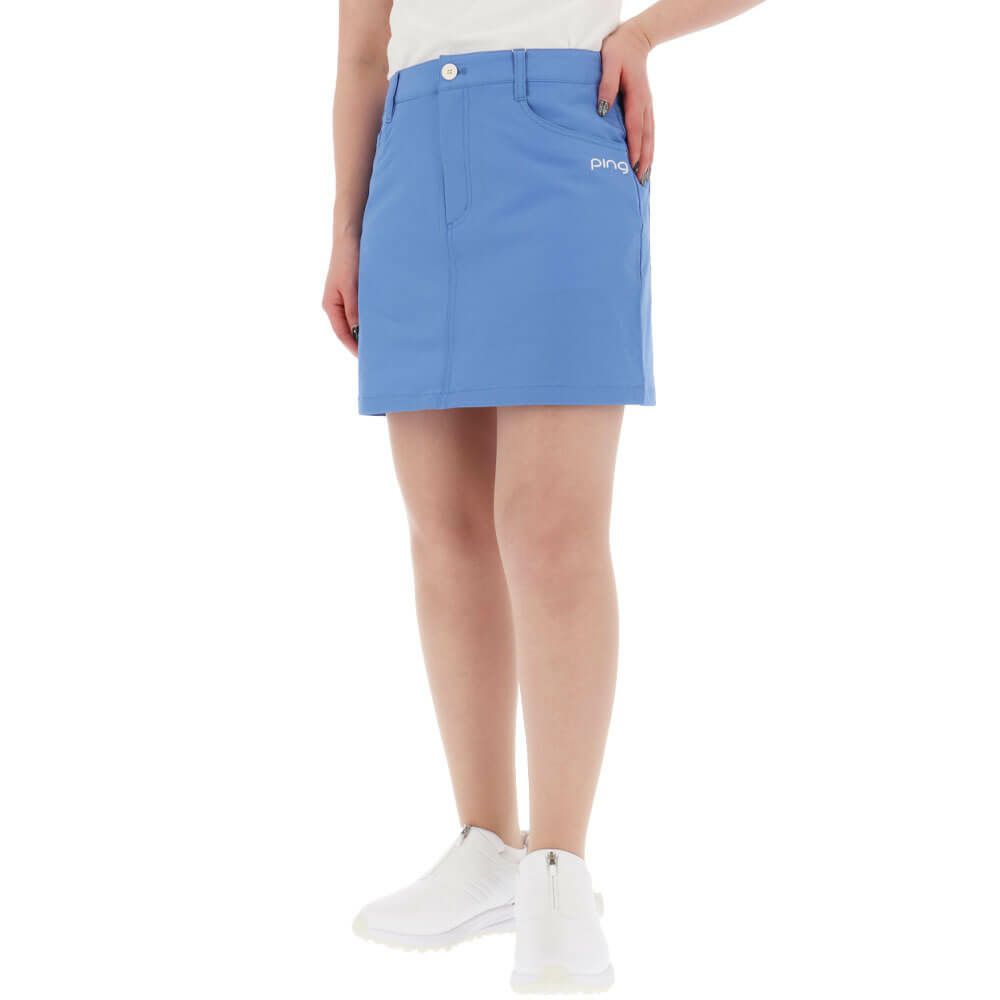 ピン PING　レディース ロゴ刺繍 全方向ストレッチ 二重織 台形 スカート 622-5134104　2025年モデル 詳細4