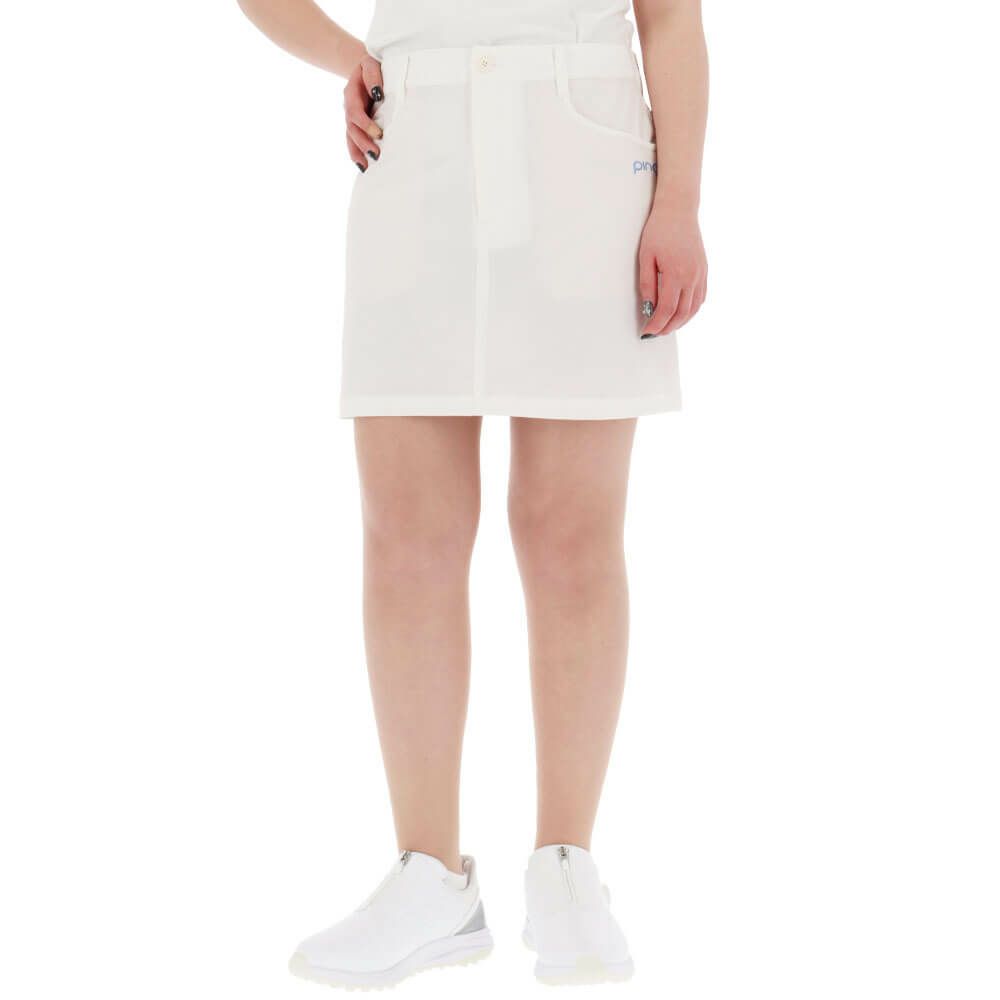 ピン PING　レディース ロゴ刺繍 全方向ストレッチ 二重織 台形 スカート 622-5134104　2025年モデル 詳細7