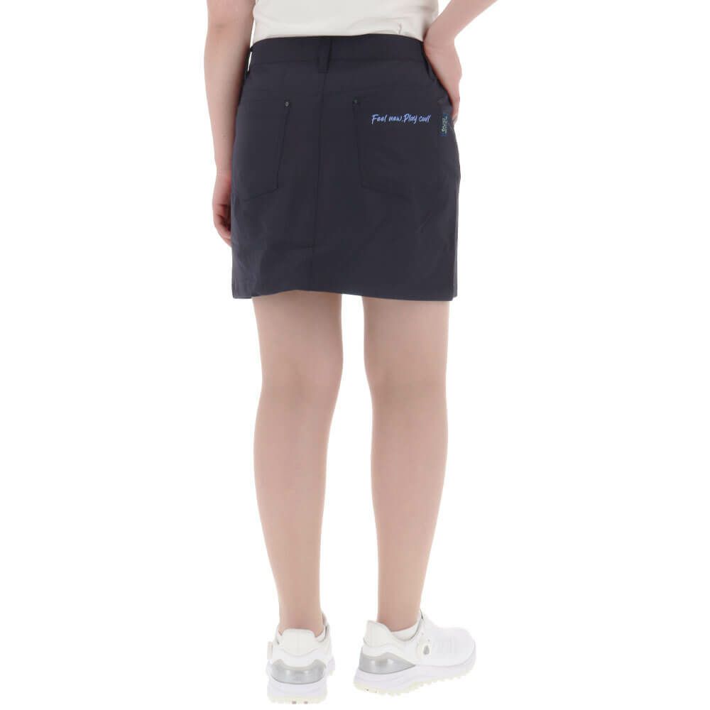 ピン PING　レディース ロゴ刺繍 全方向ストレッチ 二重織 台形 スカート 622-5134104　2025年モデル 詳細9