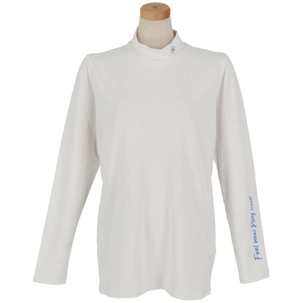 ピン PING　レディース 半袖 ポロシャツ & 長袖 ハイネックインナーシャツ レイヤード ツインセット 622-5160202　2025年モデル 詳細11