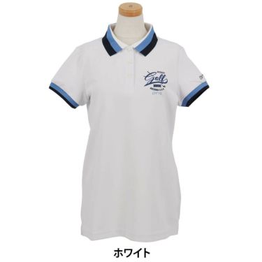 ピン PING　レディース ロンナイズカノコ 半袖 ポロシャツ 622-5160304　2025年モデル 詳細2