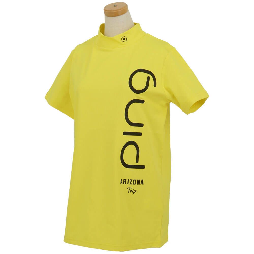 ピン PING　レディース エコブルー 半袖 ハイネックシャツ 622-5167202　2025年モデル 詳細7